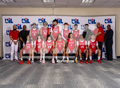 Thumbnail 1 in Duncanville vs. Bellaire (UIL 6A Basketball Division I Final Medal Ceremony) photogallery.