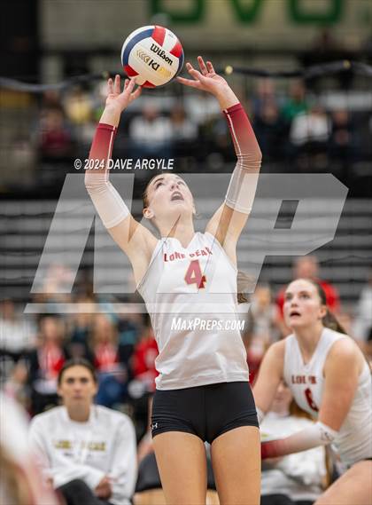 Thumbnail 3 in Lone Peak vs. Davis (UHSAA 6A Second Round) photogallery.