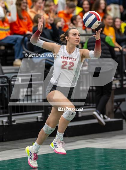 Thumbnail 2 in Lone Peak vs. Davis (UHSAA 6A Second Round) photogallery.