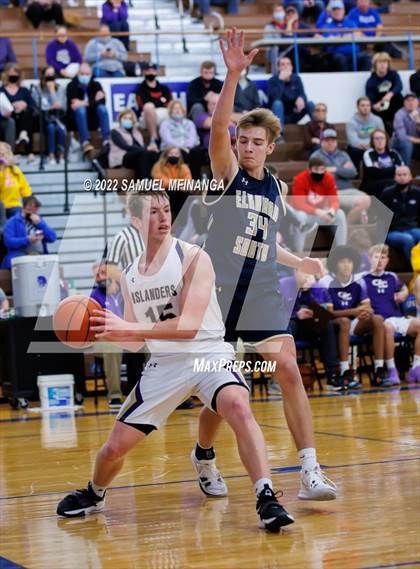 Thumbnail 2 in Elkhorn South vs. Grand Island photogallery.