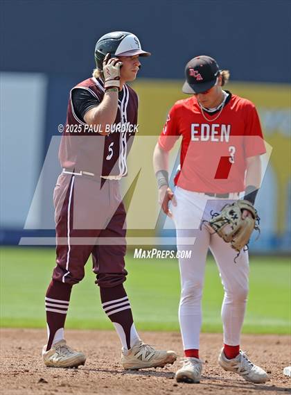 Thumbnail 3 in Eden Christian Academy vs. Southern Fulton (PIAA 1A Championship) photogallery.