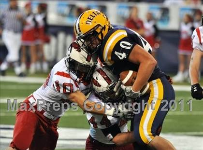 Thumbnail 1 in New Palestine vs. Delta (Horseshoe Hall of Fame Classic)  photogallery.