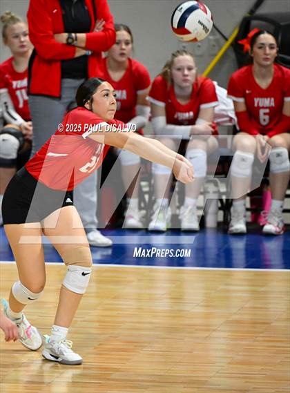 Thumbnail 2 in Yuma vs. Vail Christian (CHSAA 2A 2nd Round) photogallery.