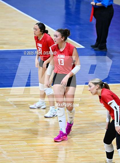 Thumbnail 2 in Yuma vs. Vail Christian (CHSAA 2A 2nd Round) photogallery.