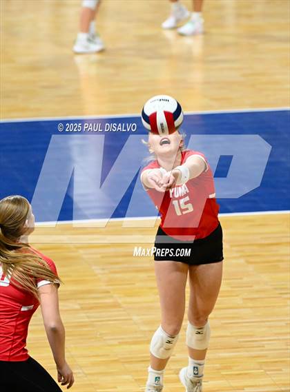 Thumbnail 2 in Yuma vs. Vail Christian (CHSAA 2A 2nd Round) photogallery.