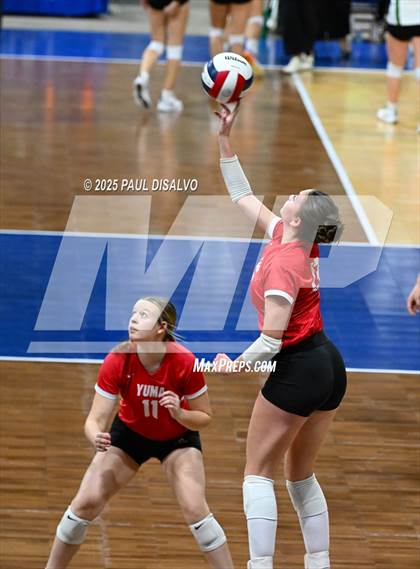 Thumbnail 1 in Yuma vs. Vail Christian (CHSAA 2A 2nd Round) photogallery.