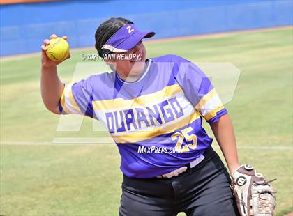 Thumbnail 2 in Durango @ Bishop Gorman (4A Southern Playoff) photogallery.