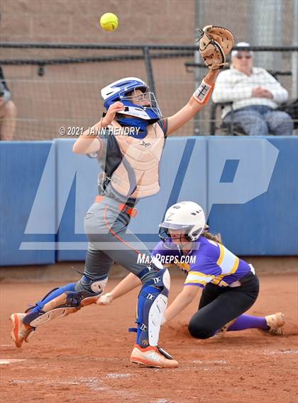 Thumbnail 1 in Durango @ Bishop Gorman (4A Southern Playoff) photogallery.