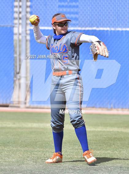 Thumbnail 2 in Durango @ Bishop Gorman (4A Southern Playoff) photogallery.