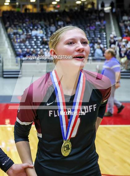 Thumbnail 1 in McKinney North vs. Flour Bluff (UIL 5A Volleyball Division I Final Medal Ceremony) photogallery.