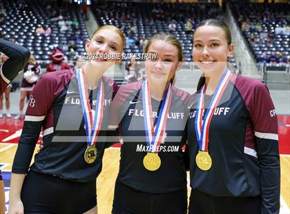 Thumbnail 1 in McKinney North vs. Flour Bluff (UIL 5A Volleyball Division I Final Medal Ceremony) photogallery.