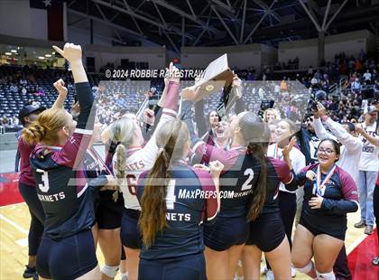 Thumbnail 3 in McKinney North vs. Flour Bluff (UIL 5A Volleyball Division I Final Medal Ceremony) photogallery.