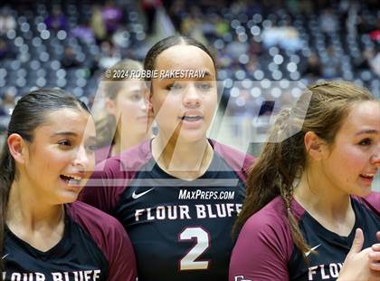 Thumbnail 1 in McKinney North vs. Flour Bluff (UIL 5A Volleyball Division I Final Medal Ceremony) photogallery.