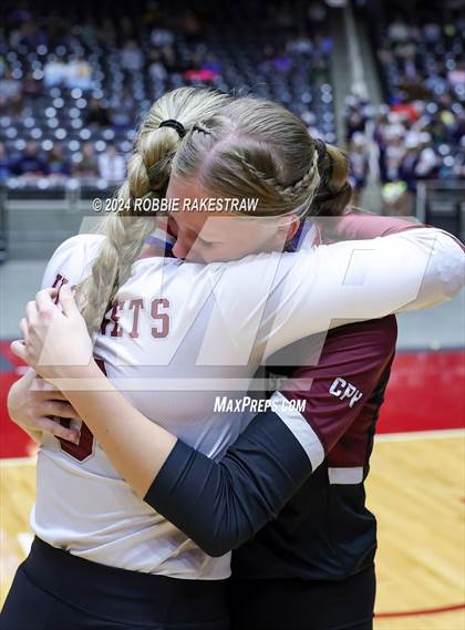 Thumbnail 2 in McKinney North vs. Flour Bluff (UIL 5A Volleyball Division I Final Medal Ceremony) photogallery.