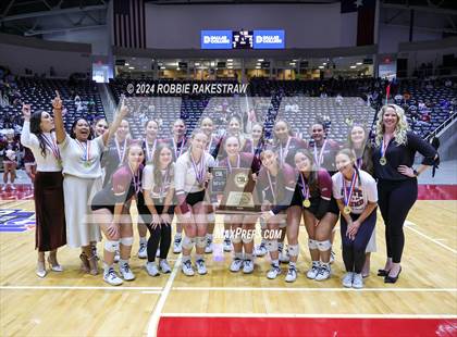 Thumbnail 2 in McKinney North vs. Flour Bluff (UIL 5A Volleyball Division I Final Medal Ceremony) photogallery.