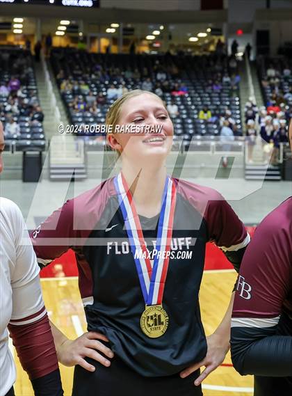 Thumbnail 2 in McKinney North vs. Flour Bluff (UIL 5A Volleyball Division I Final Medal Ceremony) photogallery.