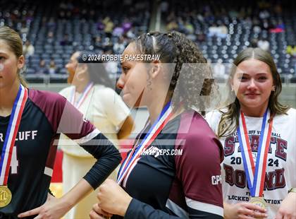Thumbnail 3 in McKinney North vs. Flour Bluff (UIL 5A Volleyball Division I Final Medal Ceremony) photogallery.