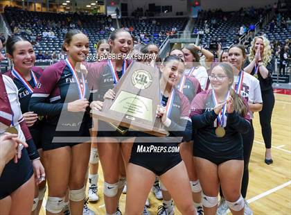 Thumbnail 3 in McKinney North vs. Flour Bluff (UIL 5A Volleyball Division I Final Medal Ceremony) photogallery.