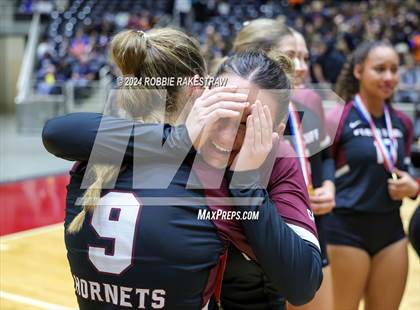 Thumbnail 1 in McKinney North vs. Flour Bluff (UIL 5A Volleyball Division I Final Medal Ceremony) photogallery.