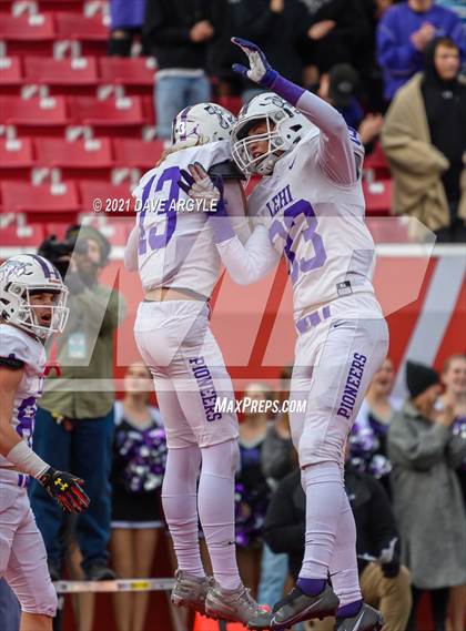 Thumbnail 1 in Springville vs. Lehi (UHSAA 5A Final) photogallery.