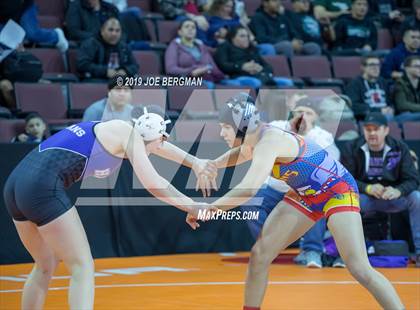 Thumbnail 1 in CIF State Girls Wrestling Championships (Consolation Round 2) photogallery.
