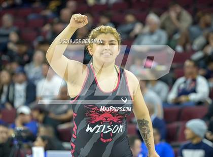 Thumbnail 1 in CIF State Girls Wrestling Championships (Consolation Round 2) photogallery.