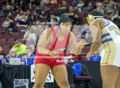 Thumbnail 1 in CIF State Girls Wrestling Championships (Consolation Round 2) photogallery.