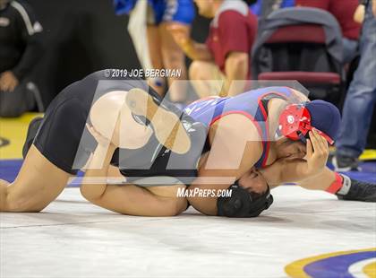 Thumbnail 2 in CIF State Girls Wrestling Championships (Consolation Round 2) photogallery.