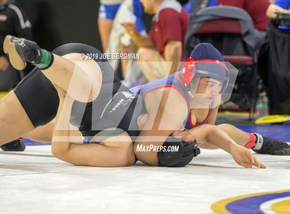 Thumbnail 3 in CIF State Girls Wrestling Championships (Consolation Round 2) photogallery.
