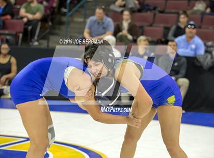Thumbnail 1 in CIF State Girls Wrestling Championships (Consolation Round 2) photogallery.