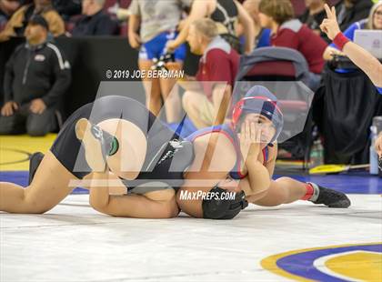 Thumbnail 3 in CIF State Girls Wrestling Championships (Consolation Round 2) photogallery.
