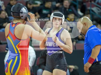 Thumbnail 3 in CIF State Girls Wrestling Championships (Consolation Round 2) photogallery.
