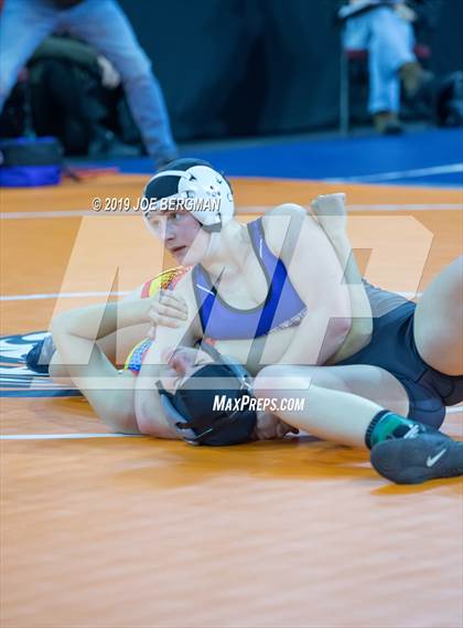 Thumbnail 1 in CIF State Girls Wrestling Championships (Consolation Round 2) photogallery.