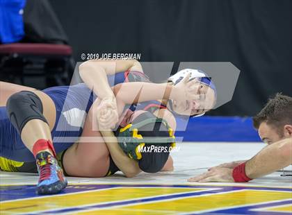 Thumbnail 1 in CIF State Girls Wrestling Championships (Consolation Round 2) photogallery.