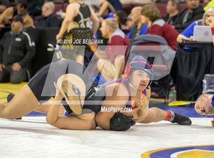 Thumbnail 2 in CIF State Girls Wrestling Championships (Consolation Round 2) photogallery.