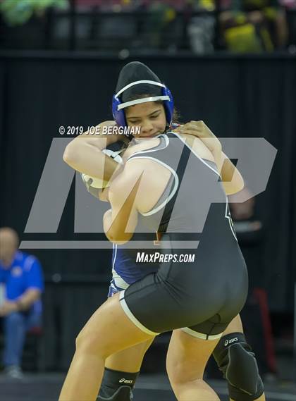 Thumbnail 2 in CIF State Girls Wrestling Championships (Consolation Round 2) photogallery.