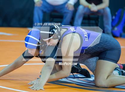Thumbnail 3 in CIF State Girls Wrestling Championships (Consolation Round 2) photogallery.