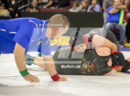 Thumbnail 3 in CIF State Girls Wrestling Championships (Consolation Round 2) photogallery.