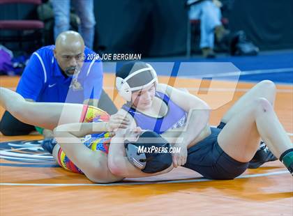 Thumbnail 3 in CIF State Girls Wrestling Championships (Consolation Round 2) photogallery.