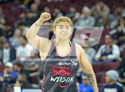 Thumbnail 2 in CIF State Girls Wrestling Championships (Consolation Round 2) photogallery.