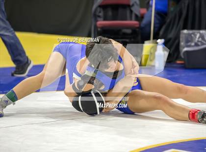 Thumbnail 1 in CIF State Girls Wrestling Championships (Consolation Round 2) photogallery.