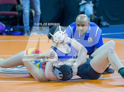 Thumbnail 3 in CIF State Girls Wrestling Championships (Consolation Round 2) photogallery.