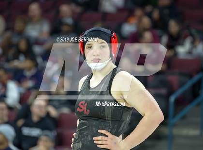 Thumbnail 2 in CIF State Girls Wrestling Championships (Consolation Round 2) photogallery.