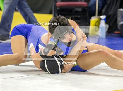 Thumbnail 3 in CIF State Girls Wrestling Championships (Consolation Round 2) photogallery.