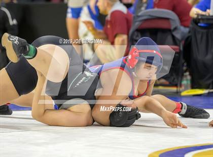 Thumbnail 1 in CIF State Girls Wrestling Championships (Consolation Round 2) photogallery.