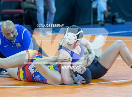 Thumbnail 2 in CIF State Girls Wrestling Championships (Consolation Round 2) photogallery.