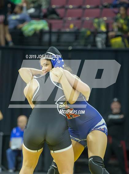 Thumbnail 1 in CIF State Girls Wrestling Championships (Consolation Round 2) photogallery.