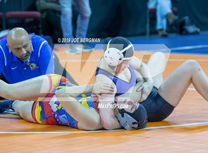 Thumbnail 3 in CIF State Girls Wrestling Championships (Consolation Round 2) photogallery.