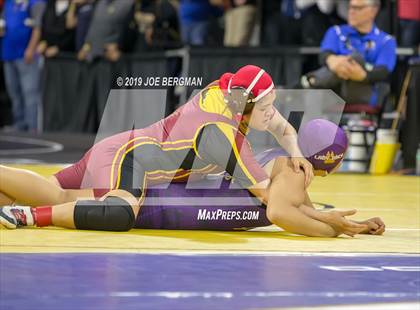 Thumbnail 1 in CIF State Girls Wrestling Championships (Consolation Round 2) photogallery.