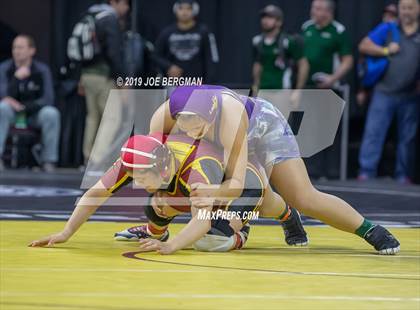 Thumbnail 1 in CIF State Girls Wrestling Championships (Consolation Round 2) photogallery.